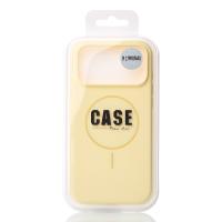 Силіконовий чохол Slim Ring Soft з підтримкою MagSafe для iPhone 17 Pro Max sunglow