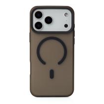 Силіконовий чохол SOFT MATT з підтримкою MagSafe для iPhone 17 Pro black