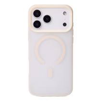 Силиконовый чехол SOFT MATT с поддержкой MagSafe для iPhone 17 Pro antique white