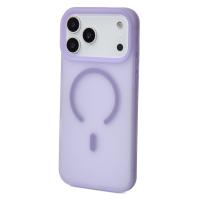 Силіконовий чохол SOFT MATT з підтримкою MagSafe для iPhone 17 Pro pale purple