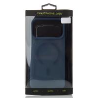 Силіконовий чохол SOFT MATT з підтримкою MagSafe для iPhone 17 Pro dark blue