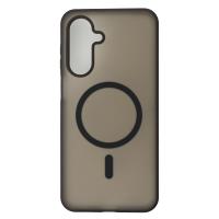 Силіконовий чохол SOFT MATT з підтримкою MagSafe для Samsung A17 black