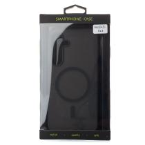 Силіконовий чохол SOFT MATT з підтримкою MagSafe для Samsung S24 Plus/S25 Plus black