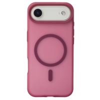 Силиконовый чехол SOFT MATT с поддержкой MagSafe для iPhone 17 AIR cherry red