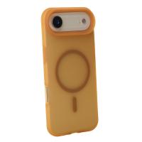 Силиконовый чехол SOFT MATT с поддержкой MagSafe для iPhone 17 AIR coffee brown