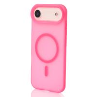 Силиконовый чехол SOFT MATT с поддержкой MagSafe для iPhone 17 AIR rose red