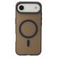 Силиконовый чехол SOFT MATT с поддержкой MagSafe для iPhone 17 AIR black