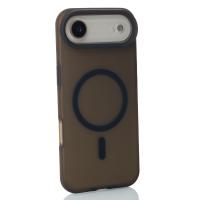 Силіконовий чохол SOFT MATT з підтримкою MagSafe для iPhone 17 AIR black