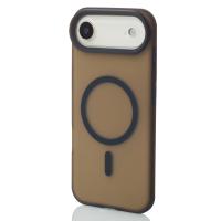 Силіконовий чохол SOFT MATT з підтримкою MagSafe для iPhone 17 AIR black