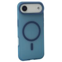 Силіконовий чохол SOFT MATT з підтримкою MagSafe для iPhone 17 AIR dark blue