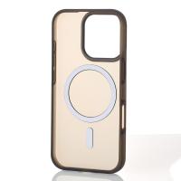 Силіконовий чохол SOFT MATT з підтримкою MagSafe для iPhone 16 Pro Max black