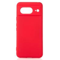 Силиконовый чехол SOFT Silicone Case для Google Pixel 8 (без лого) красный