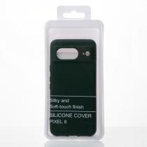 Силиконовый чехол SOFT Silicone Case для Google Pixel 8 (без лого) черный