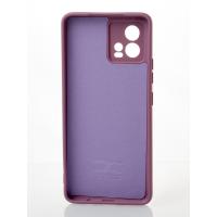 Силіконовий чохол SOFT Silicone Case для телефону Motorola G72 (без лого) лаванда