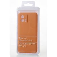 Силіконовий чохол SOFT Silicone Case для телефону Motorola G72 (без лого) пудра