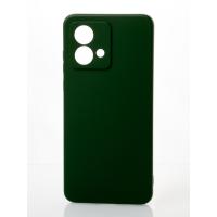 Силіконовий чохол SOFT Silicone Case для телефону Motorola G84 (без лого) темно-зелений
