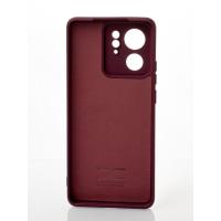Силіконовий чохол SOFT Silicone Case для телефону Motorola Edge 40 (без лого) бордовий