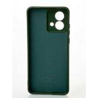 Силіконовий чохол SOFT Silicone Case для телефону Motorola G84 (без лого) темно-зелений