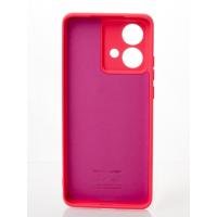 Силиконовый чехол SOFT Silicone Case для Motorola Edge 40 Neo (без лого) малиновый