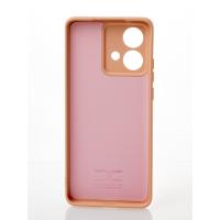 Силиконовый чехол SOFT Silicone Case для Motorola Edge 40 Neo (без лого) пудра