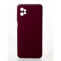 Силіконовий чохол SOFT Silicone Case для телефону Motorola G32 (без лого) бордовий