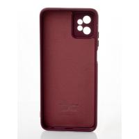 Силіконовий чохол SOFT Silicone Case для телефону Motorola G32 (без лого) бордовий