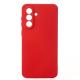 Силіконовий чохол SOFT Silicone Case для телефону Samsung A56 (без лого) червоний