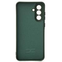 Силіконовий чохол SOFT Silicone Case для телефону Samsung A56 (без лого) темно-зелений