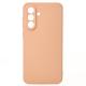 Силіконовий чохол SOFT Silicone Case для телефону Samsung A56 (без лого) пудра