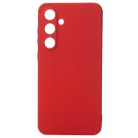 Силіконовий чохол SOFT Silicone Case для телефону Samsung S24 FE (без лого) червоний