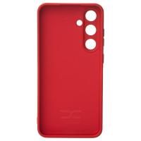 Силіконовий чохол SOFT Silicone Case для телефону Samsung S24 FE (без лого) червоний