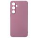 Силіконовий чохол SOFT Silicone Case для телефону Samsung S24 FE (без лого) лаванда