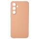Силіконовий чохол SOFT Silicone Case для телефону Samsung S24 FE (без лого) пудра
