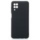 Силиконовый чехол SOFT Silicone Case для Samsung A12/M12/A12 Nacho (без лого) черный