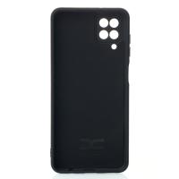 Силиконовый чехол SOFT Silicone Case для Samsung A12/M12/A12 Nacho (без лого) черный