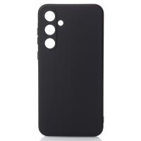 Силиконовый чехол SOFT Silicone Case для Samsung A35 (без лого) черный
