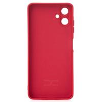 Силиконовый чехол SOFT Silicone Case для Samsung A06 (без лого) красный