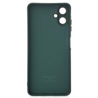 Силиконовый чехол SOFT Silicone Case для Samsung A06 (без лого) темно-зеленый