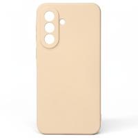 Силіконовий чохол SOFT Silicone Case для телефону Samsung A37 (без лого) пудра