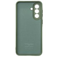 Силиконовый чехол SOFT Silicone Case для Samsung A37 (без лого) темно-зеленый