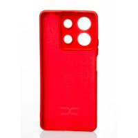 Силиконовый чехол SOFT Silicone Case для Xiaomi Redmi Note 13 5G (без лого) красный