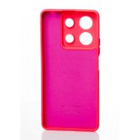Силиконовый чехол SOFT Silicone Case для Xiaomi Redmi Note 13 5G (без лого) малиновый