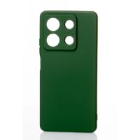 Силиконовый чехол SOFT Silicone Case для Xiaomi Redmi Note 13 5G (без лого) темно-зеленый