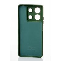 Силиконовый чехол SOFT Silicone Case для Xiaomi Redmi Note 13 5G (без лого) темно-зеленый