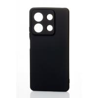 Силиконовый чехол SOFT Silicone Case для Xiaomi Redmi Note 13 5G (без лого) черный