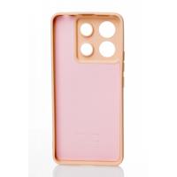Силиконовый чехол SOFT Silicone Case для Xiaomi Redmi Note 13 Pro 5G/ Poco X6 5G (без лого) пудра