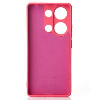 Силиконовый чехол SOFT Silicone Case для Xiaomi Redmi Note 13 Pro 4G (без лого) малиновый