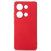 Силіконовий чохол SOFT Silicone Case для телефону Xiaomi Redmi Note 13 4G (без лого) червоний