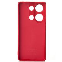 Силіконовий чохол SOFT Silicone Case для телефону Xiaomi Redmi Note 13 4G (без лого) червоний
