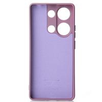 Силиконовый чехол SOFT Silicone Case для Xiaomi Redmi Note 13 4G (без лого) лаванда